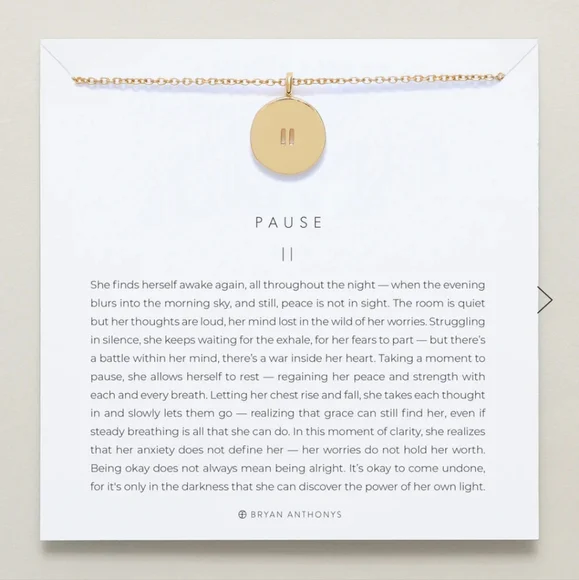 BRYAN ANTHONYS Pause Pendant Necklace - Picture 3 of 9